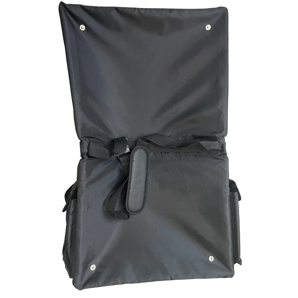 Eddie Bauer Black Travel Bassinet Portable Infant Crib - Picture 4 of 7